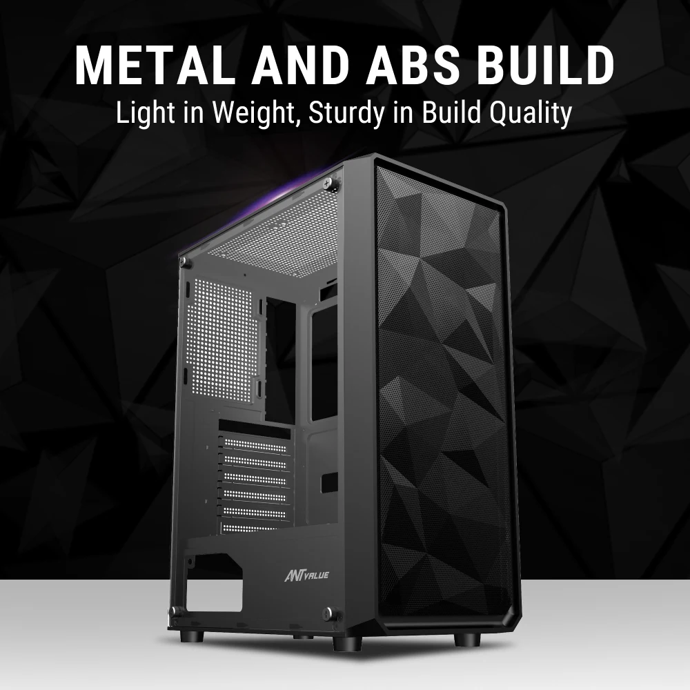 Ant Esports Mid Tower Gaming Cabinet (ATX/M-ATX/ITX) VM41 view 6